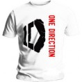 One Direction Angled Logo White T-Shirt