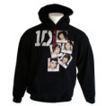 One Direction Stacked Photo Black Hoodie